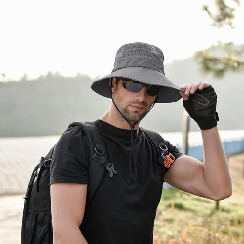 ZOORON Sun Hats for Men Women Fishing Hat UPF 50+ Breathable