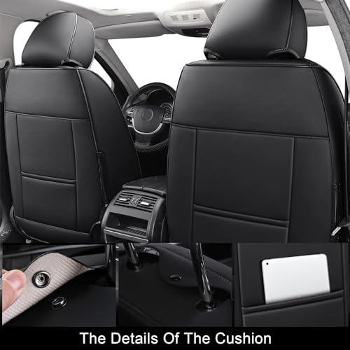 Aierxuan Fundas de asiento delantero de automóvil, impermeab