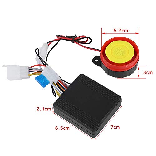 Tangxi - Sistema de alarma para motocicleta, antirrobo de 12