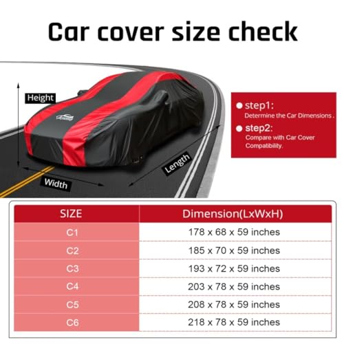 Funda impermeable para automóvil sedán, protección para todo