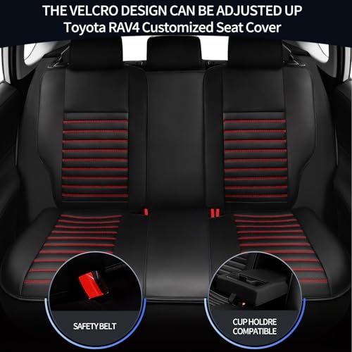 Fundas de asiento de auto compatibles con Toyota RAV4 2019-2
