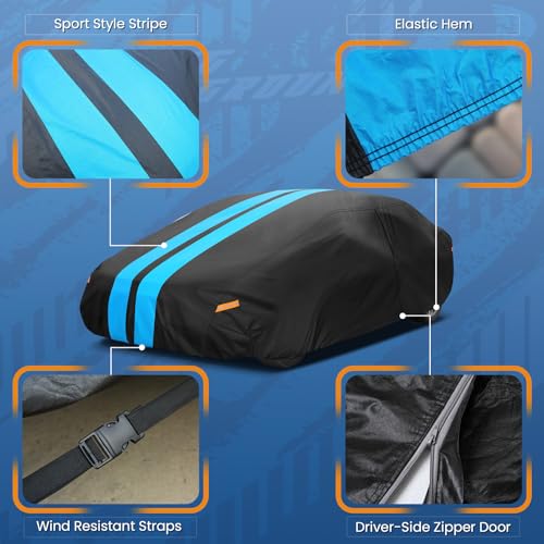 Sailnovo Funda para automóvil Toyota Camry de ajuste persona