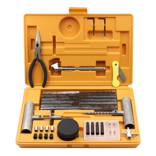 Kit de reparación de neumáticos planos, kit de reparación pr