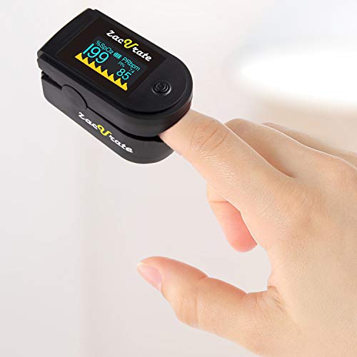 Zacurate Pro Series CMS 500DL - Oxímetro de pulso para medir
