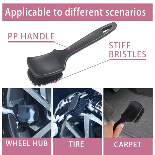Kit de limpieza para detalles de automóvil de 24 piezas, sum