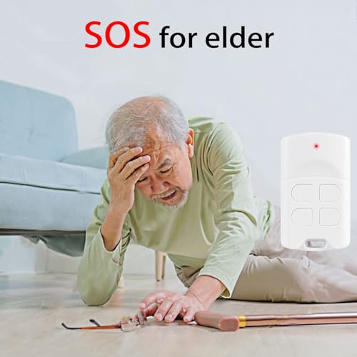 Alarma de puerta con control remoto, alarmas inalámbricas de