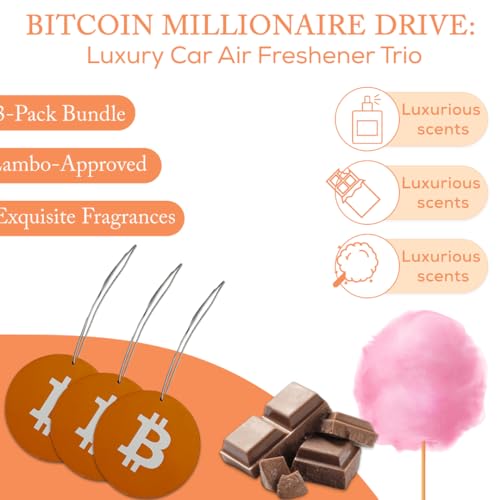 Los ambientadores de coche Bitcoin viajan con estilo con Bit