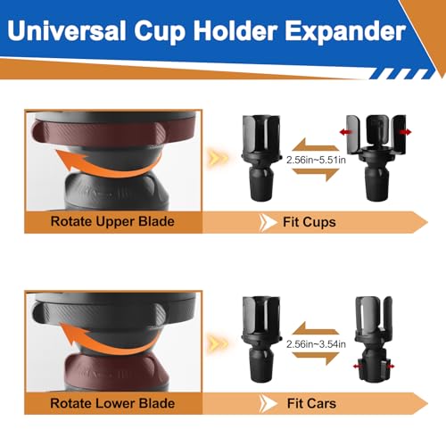 Expansor de portavasos para automóvil, expansor de soporte d
