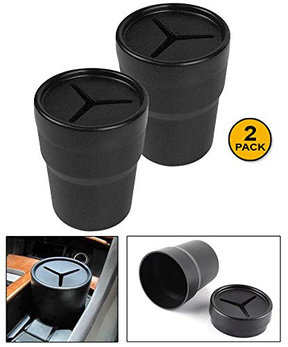 Paquete de 2 soportes negros para almacenamiento de automóvi