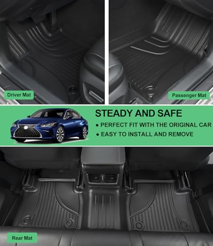 Alfombrillas y tapete de carga para Lexus ES350/ES300h, ajus