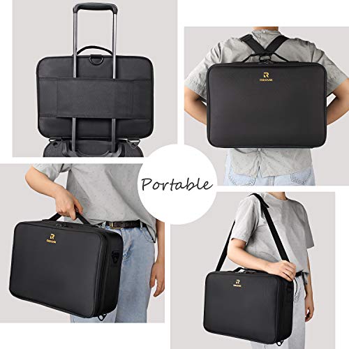 Travelmall Estuche profesional organizador de maquillaje de