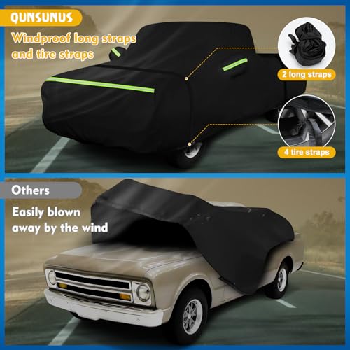 QUNSUNUS - Funda impermeable para automóvil Chevrolet C10 C2