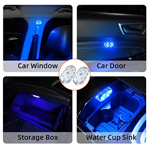 Ziciner 2 luces LED para interior de automóvil, bombilla ina