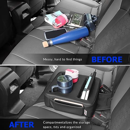 MARCHFA Portavasos para asiento trasero de automóvil, portav