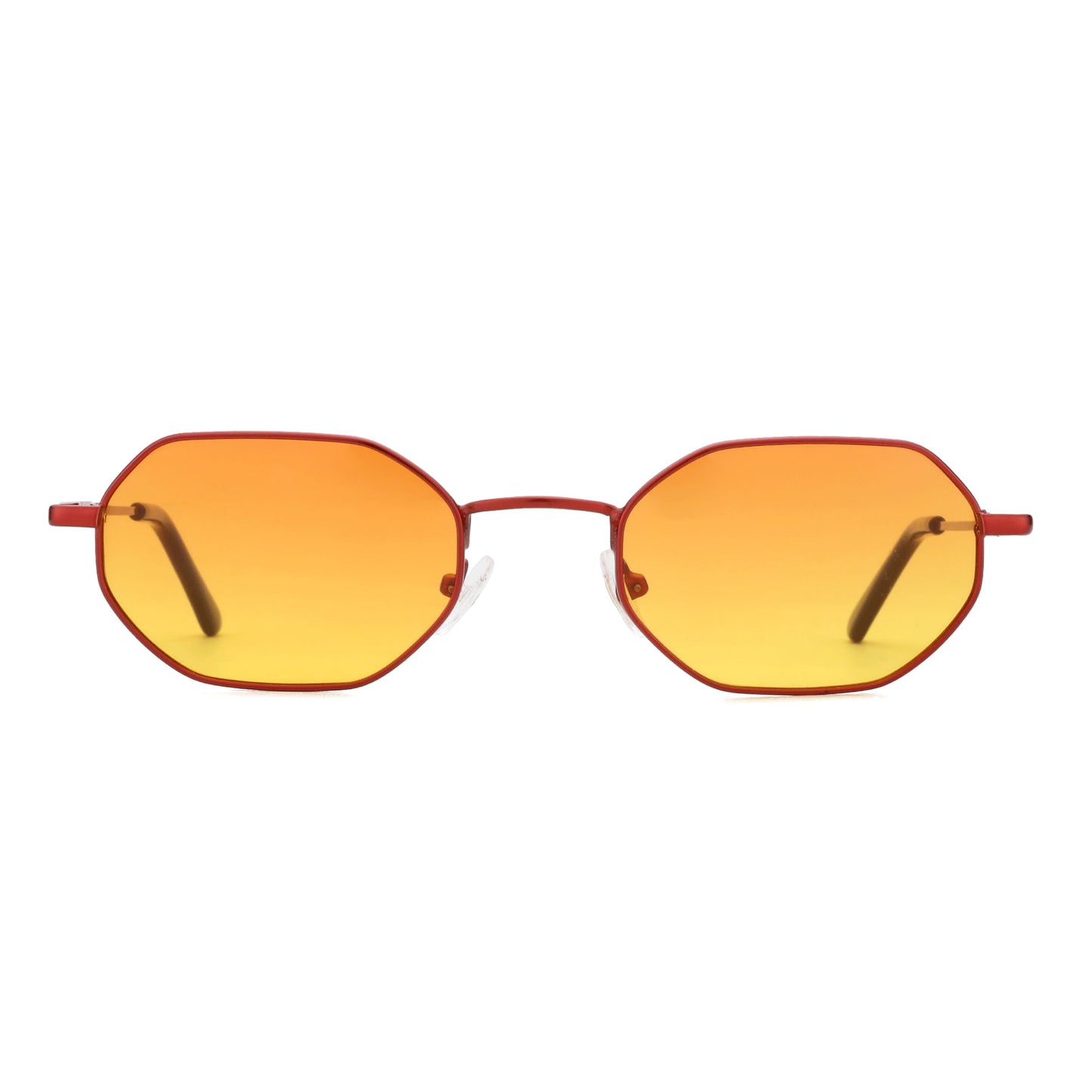 ZENOTTIC Gafas de sol polarizadas octogonales pequeñas para