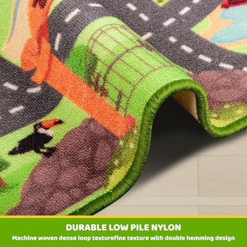 Alfombra de juegos para niños, 31.4 x 47 pulgadas, alfombra