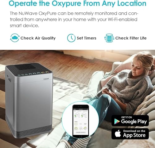 Nuwave Oxypure - Purificador de aire Pro para habitación ext