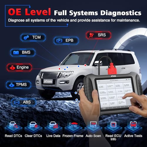 XTOOL Herramienta de diagnóstico de escáner OBD2 de nivel pr