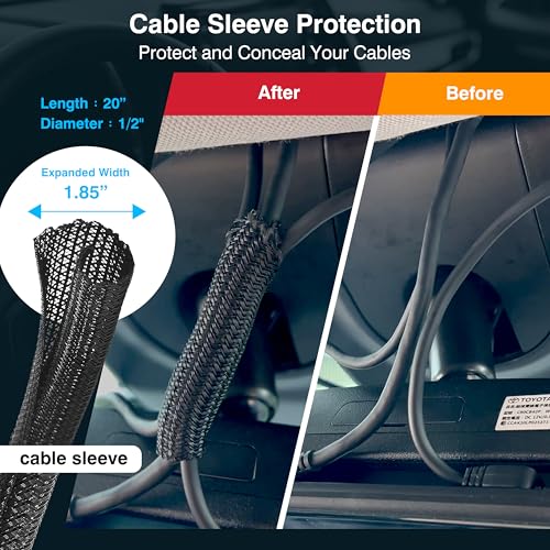 Kit de organización de cables de Dash Cam - Herramienta de a