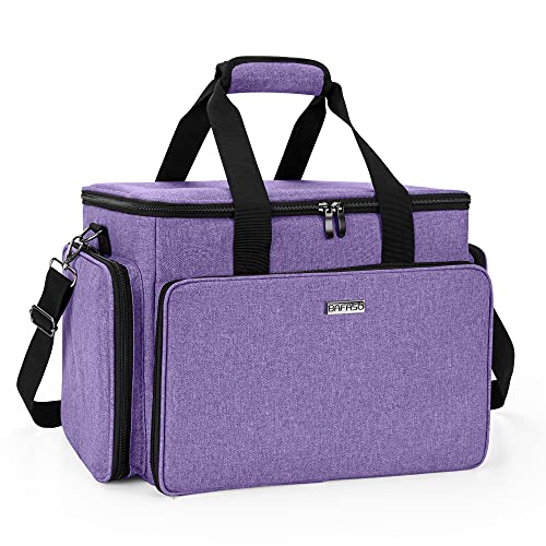 BAFASO Bolsa de cosméticos grande con divisores ajustables,