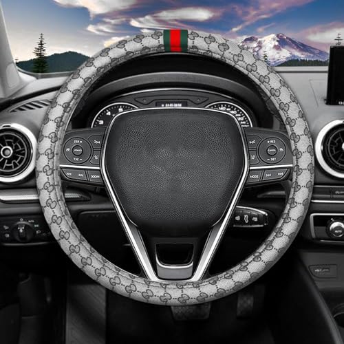 Juego de 7 fundas para volante para mujer, accesorios de aut