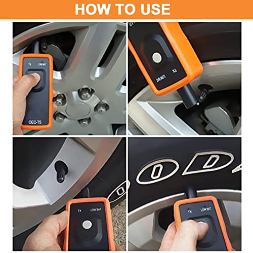 Arozk TPMS Herramienta de reinicio para sistema de monitor d