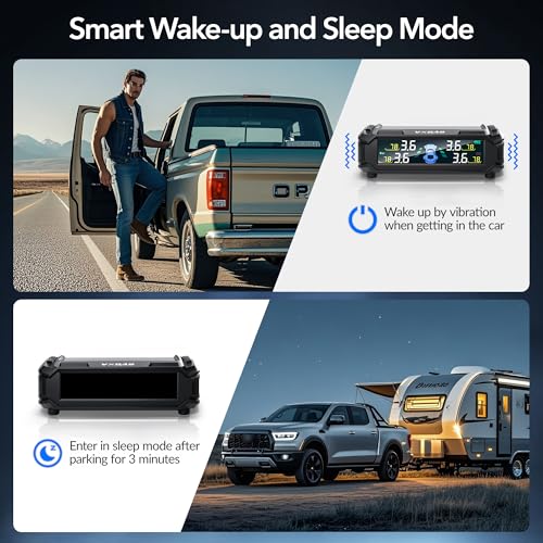 VXDAS RV Accessories Sistema de monitoreo de presión de neum