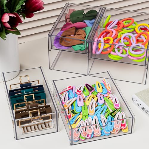 Noverlife Organizador de accesorios acrílicos para el cabell