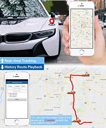 Rastreador GPS 4G para vehículos magnéticos ocultos, localiz