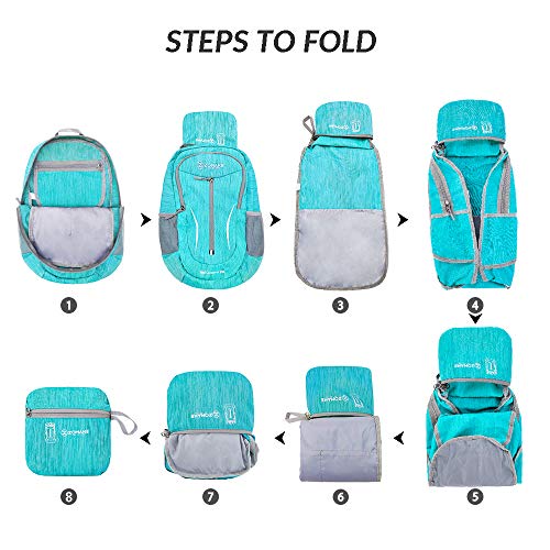 ZOMAKE Mochila plegable ultraligera de 25 litros – Mochilas