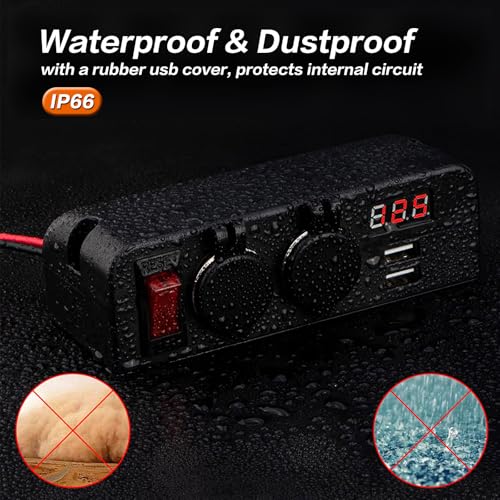 Multifunción 12 V encendedor de cigarrillos divisor de enchu