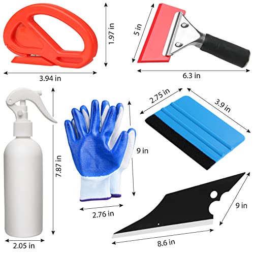 DIYSELF Kit de tinte de ventana para automóviles, juego de e