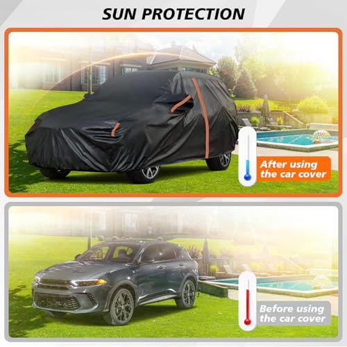 Fundas impermeables de coche para Dodge Hornet 2023-2025, aj
