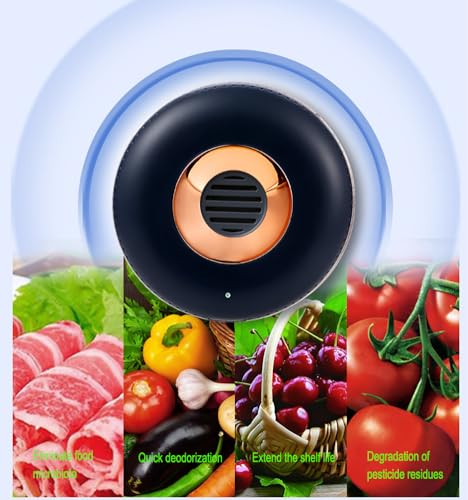 Desodorizador para refrigerador, portátil, recargable, elimi