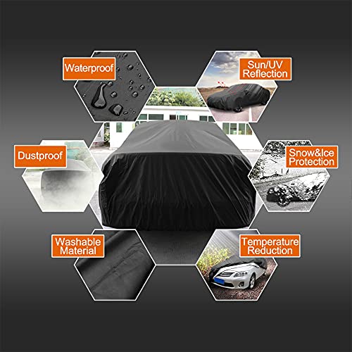 Uxcell cobertor para auto para protegerlo de las tormentas,