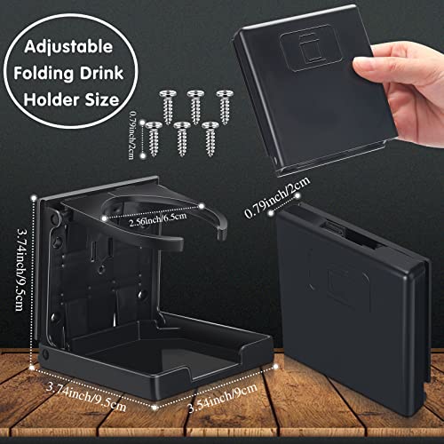 Portavasos plegable para barco, soporte ajustable para bebid