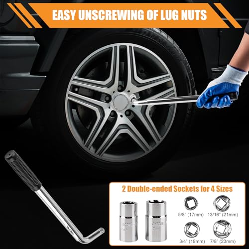 Kit de gato portátil para automóvil, gato de tijera de 2 ton