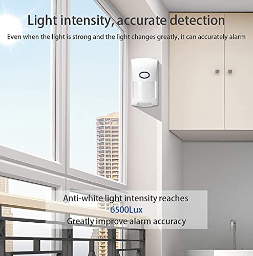 Sensor de movimiento inteligente inalámbrico: alerta de dete