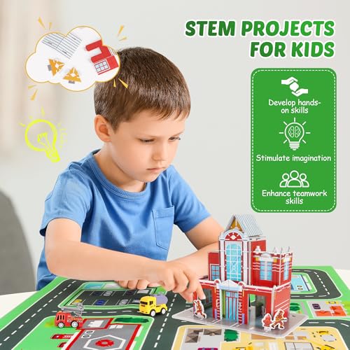 Juego de juguetes de auto para niños pequeños a partir de 3