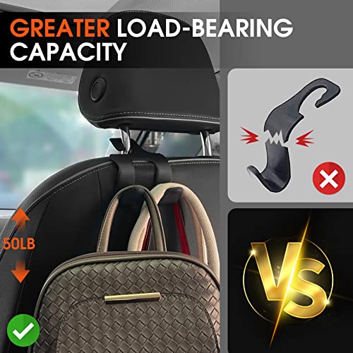 Ganchos para reposacabezas de automóvil para bolsos y bolsos