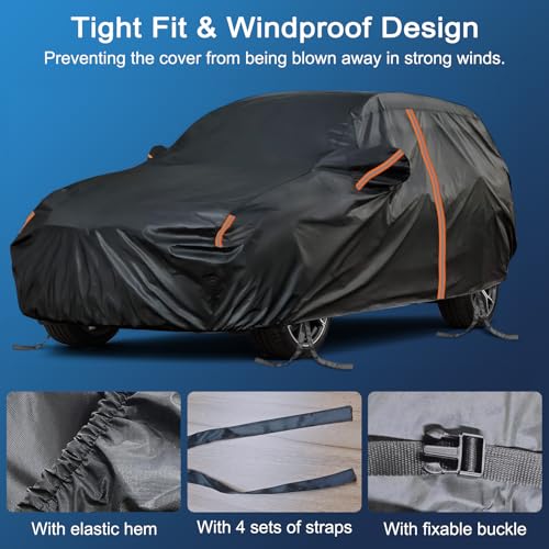 Funda de automóvil SUV para Honda Pilot 2008-2025, cubierta