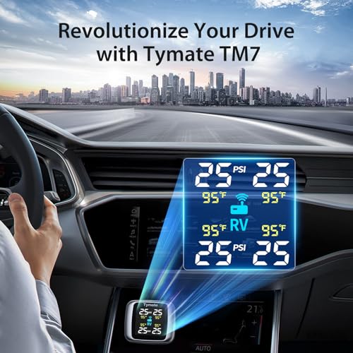 Tymate TM7 Sistema de monitoreo de presión de neumáticos, TP