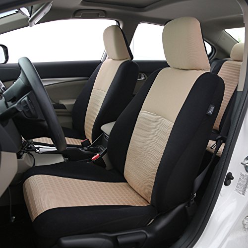 FH Group Juego completo de fundas de asiento de automóvil, c