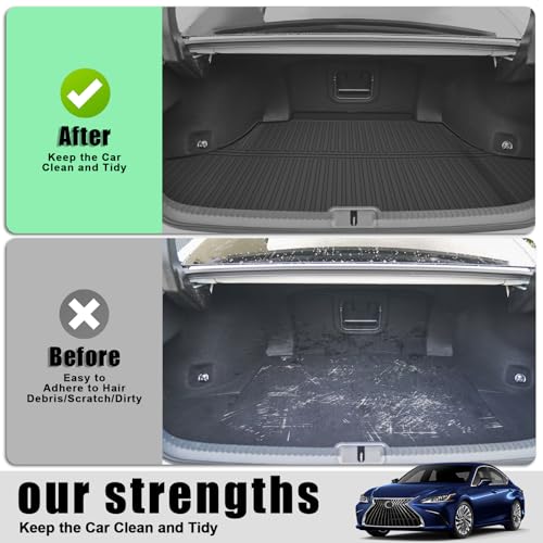 Alfombrillas y tapete de carga para Lexus ES350/ES300h, ajus