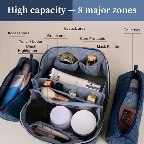 Bolsas de maquillaje de viaje para mujer: bolsa de maquillaj