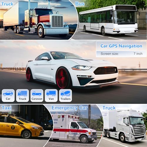 Navegador GPS para automóvil, América del Norte Mapas de la