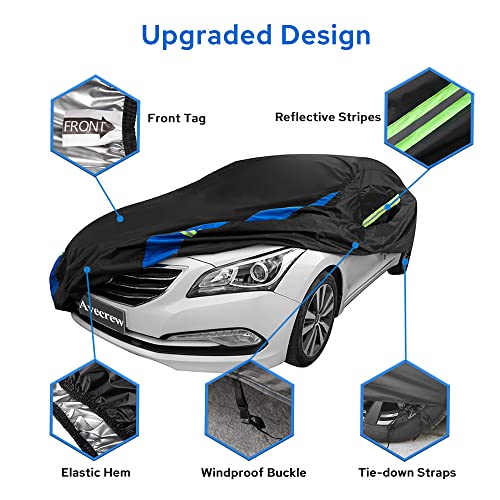 Funda impermeable para automóvil para todo tipo de clima, pa