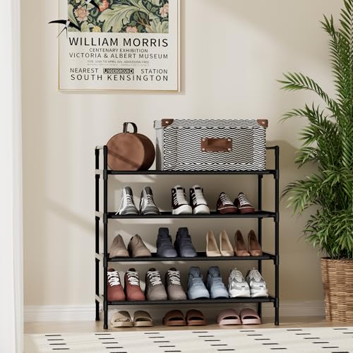 Zapatero organizador de zapatos de 4 niveles para almacenami