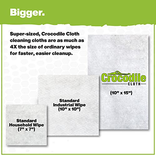 Crocodile Cloth Toallitas de limpieza automática, desengrasa