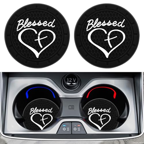 2 posavasos para automóvil, inserto de portavasos de 2.75 pu